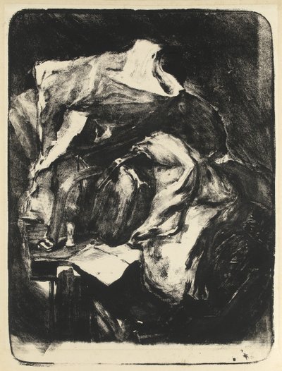 Doktorlar Gladstone Çanta ve Şapka, c.1900 by Albert de Belleroche