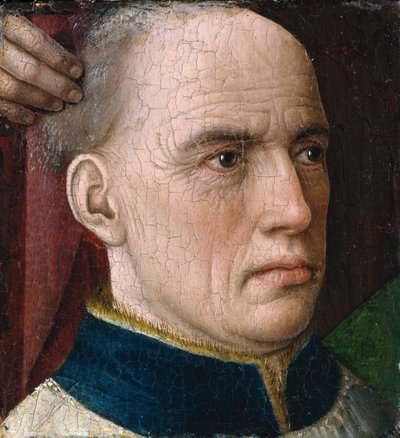 Bir Donör Başkanı, ca. 1460. by Albert van Ouwater
