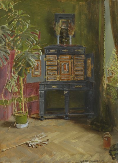 Yeşil Oda, 1882 by Albert von Keller