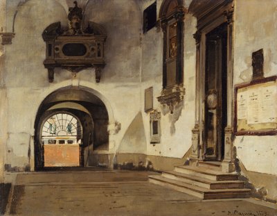 Küçük kare by Alberto Pasini