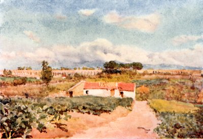 Şehrin Dışındaki Claudian Su Kemeri Yolu by Alberto Pisa