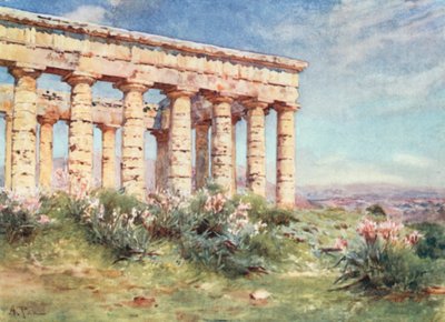 Segesta Tapınağı by Alberto Pisa