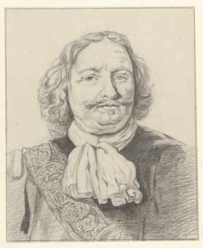 Egbert Meussen Kortenaer'in Portresi by Albertus Brondgeest