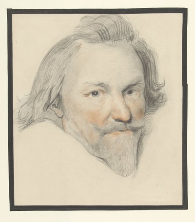 Orange-Nassau Prensi Philip William'ın portresi by Albertus Brondgeest
