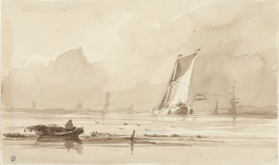 deniz manzarası by Albertus van Beest