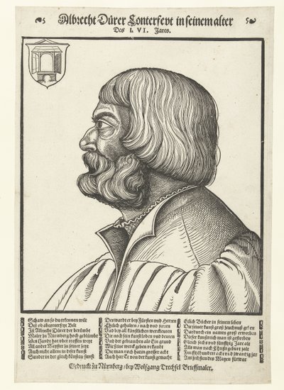 Albrecht Dürer'in Portresi (1471-1528) by Albrecht (after) Durer or Duerer