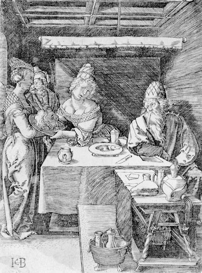 Salome, Vaftizci İsa