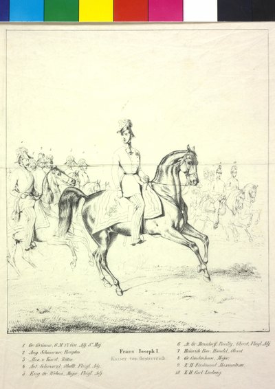Avusturya İmparatoru I. Franz Joseph by Albrecht Adam