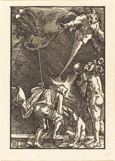 Cehenneme İnen İsa by Albrecht Altdorfer