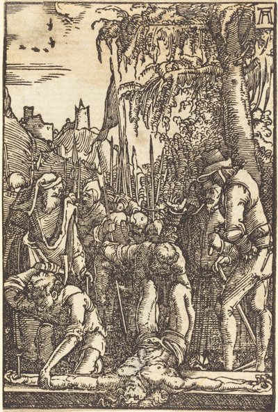 İsa çarmıha gerildi by Albrecht Altdorfer