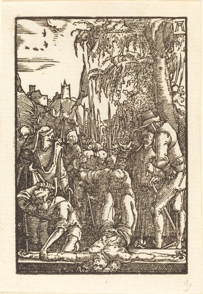 İsa çarmıha gerildi by Albrecht Altdorfer