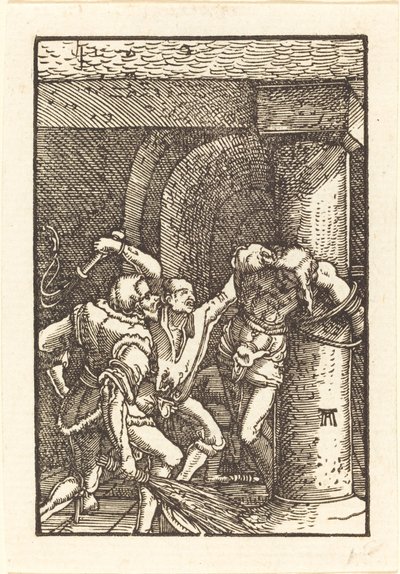 İsa Kırbaçlandı by Albrecht Altdorfer