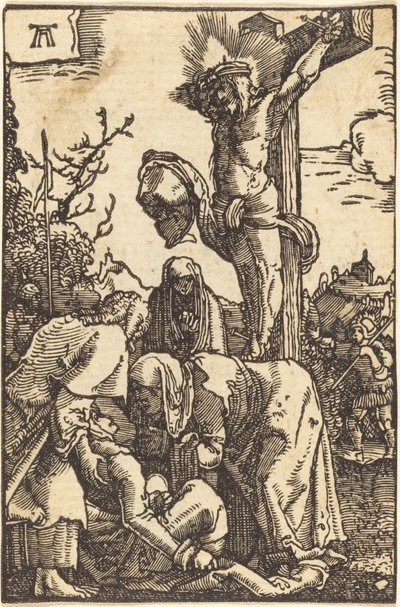 İsa çarmıhta by Albrecht Altdorfer