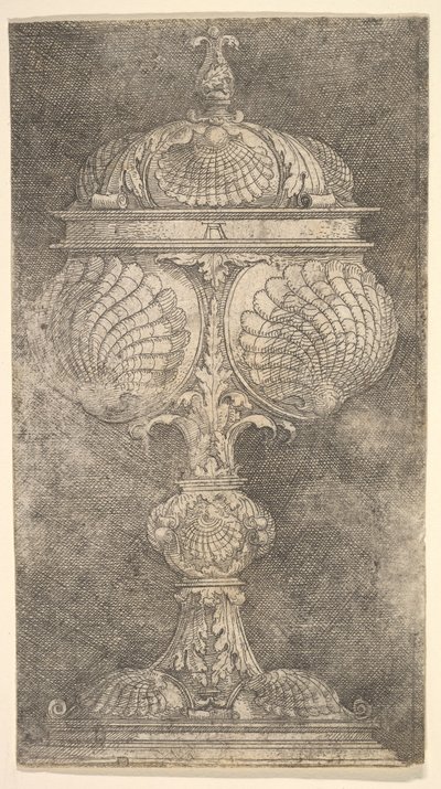 Kabuklu Kapaklı Kadeh.n.d. by Albrecht Altdorfer