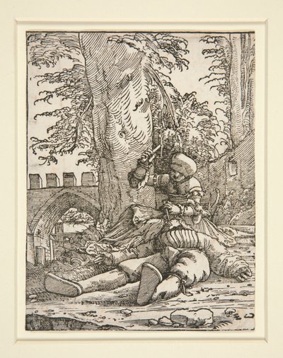 hapis ve kız kardeş by Albrecht Altdorfer