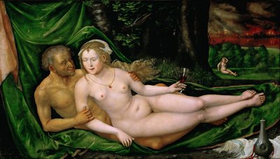 Lût ve Kızları, 1537 by Albrecht Altdorfer