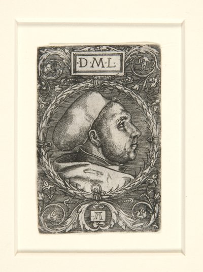 Martin Luther, 1521 by Albrecht Altdorfer