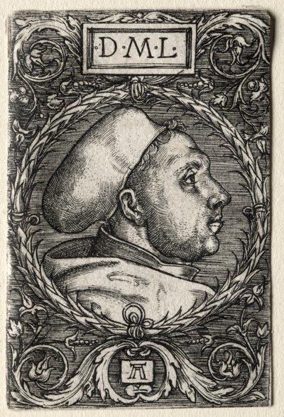 Martin Luther, yaklaşık 1525. by Albrecht Altdorfer