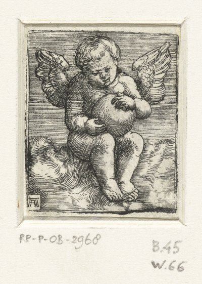 Bir top ile putto by Albrecht Altdorfer