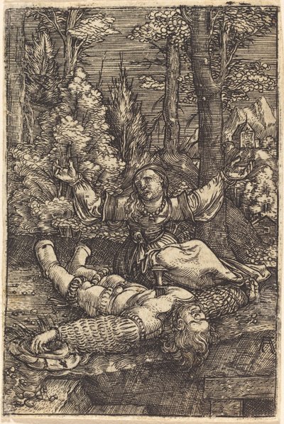 Pyramus ve Thisbe by Albrecht Altdorfer