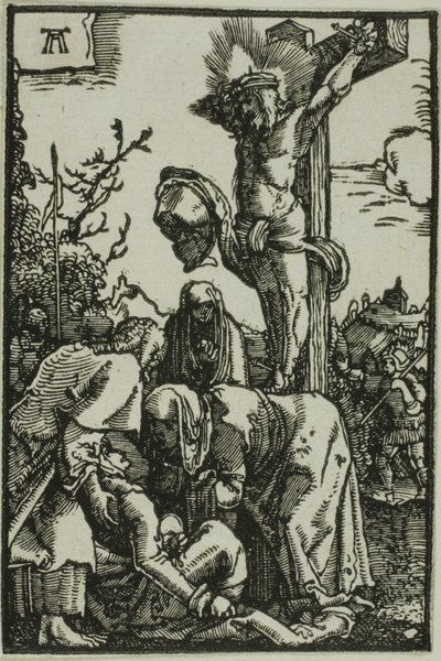 İnsanın Düşüşünden ve Kefaretinden Çarmıha Gerilme by Albrecht Altdorfer