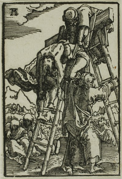 Haçtan İniş, İnsanın Düşüşünden ve Kefaretinden by Albrecht Altdorfer