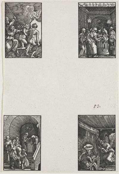 İnsanın Düşüşü ve Kurtuluşu by Albrecht Altdorfer