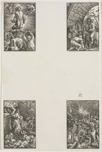 İnsanın Düşüşü ve Kurtuluşu by Albrecht Altdorfer