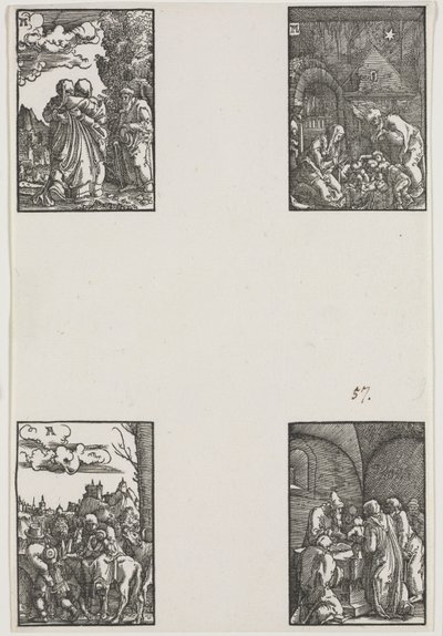 İnsanın Düşüşü ve Kurtuluşu by Albrecht Altdorfer