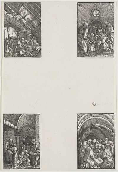 İnsanın Düşüşü ve Kurtuluşu by Albrecht Altdorfer