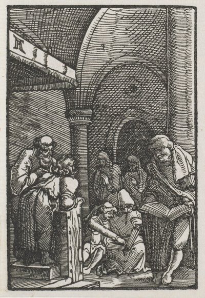 İnsanın Düşüşü ve Kefareti: İsa'nın Doktorlarla Tartışması, c. 1515. by Albrecht Altdorfer