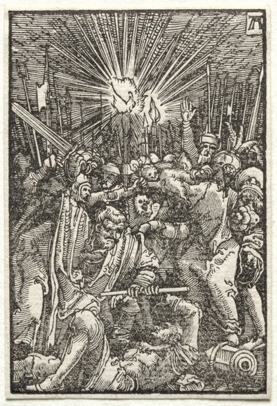 İnsanın Düşüşü ve Kefareti: İsa tutsak alındı by Albrecht Altdorfer