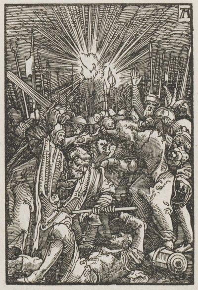 İnsanın Düşüşü ve Kefareti: İsa tutsak alındı by Albrecht Altdorfer