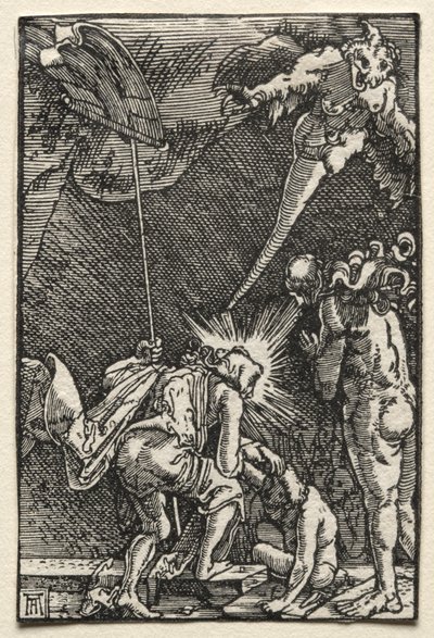 İnsanın Düşüşü ve Kefareti: Cehenneme İniş by Albrecht Altdorfer