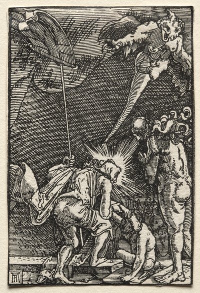 İnsanın Düşüşü ve Kefareti: Cehenneme İniş, c. 1515. by Albrecht Altdorfer