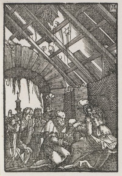 İnsanın Düşüşü ve Kefareti: Büyücülerin Hayranlığı, c. 1515. by Albrecht Altdorfer