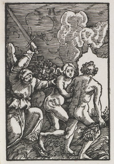 İnsanın Düşüşü ve Kefareti: Cennetten Kovulma, c. 1515. by Albrecht Altdorfer