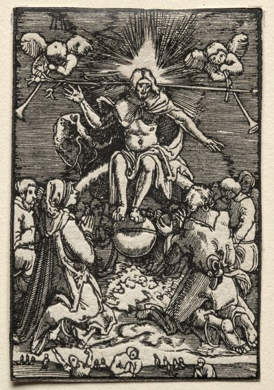 İnsanın Düşüşü ve Kefareti: Son Yargı by Albrecht Altdorfer