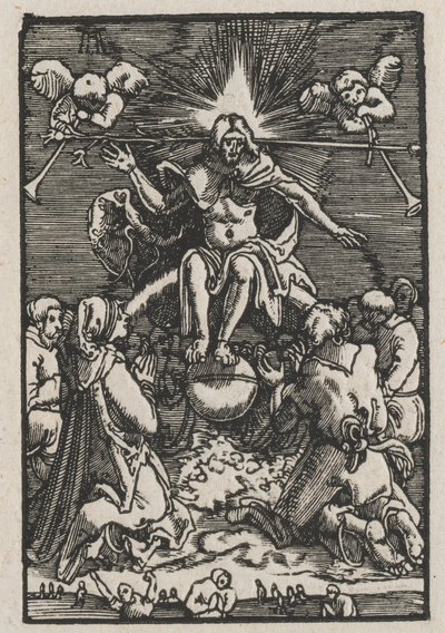 İnsanın Düşüşü ve Kefareti: Son Yargı by Albrecht Altdorfer