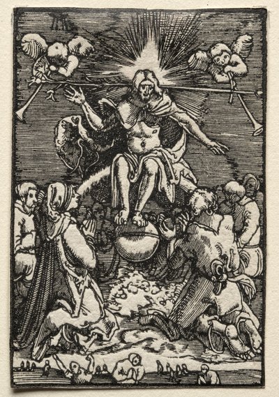İnsanın Düşüşü ve Kefareti: Son Yargı, c. 1515. by Albrecht Altdorfer