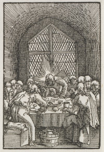 İnsanın Düşüşü ve Kefareti: Son Akşam Yemeği by Albrecht Altdorfer