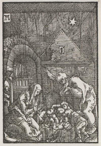 İnsanın Düşüşü ve Kefareti: Doğuş, c. 1515. by Albrecht Altdorfer