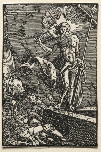İnsanın Düşüşü ve Kefareti: Diriliş by Albrecht Altdorfer