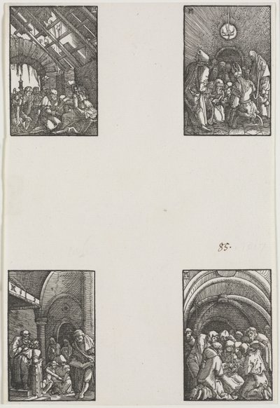 İnsanın Düşüşü ve Kefareti, c. 1515. by Albrecht Altdorfer