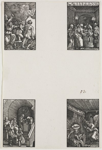 İnsanın Düşüşü ve Kefareti, c. 1515. by Albrecht Altdorfer
