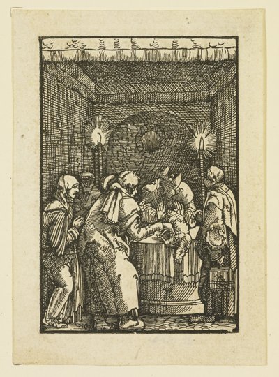 Joachim'in Teklifini Reddeden Baş Rahip by Albrecht Altdorfer