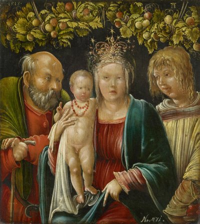 Aziz Agapitus ile Kutsal Aile, 1515 by Albrecht Altdorfer