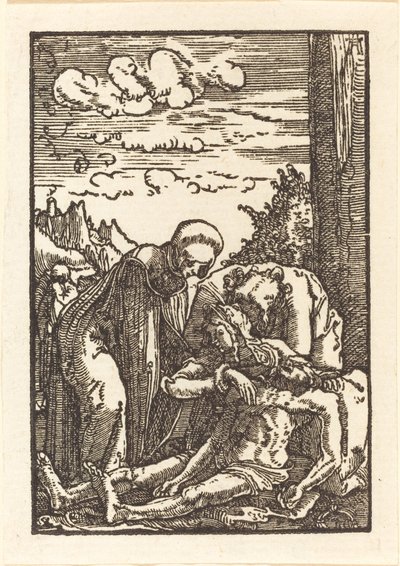 Haç Altındaki Ağıt by Albrecht Altdorfer