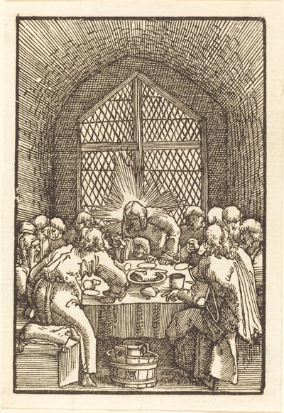 Son Akşam Yemeği by Albrecht Altdorfer