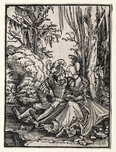 Aşıklar by Albrecht Altdorfer